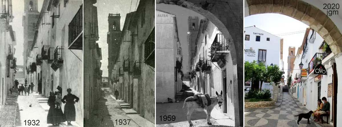 1932 · 1937 · 1959 · 2020 — Bajo el arco