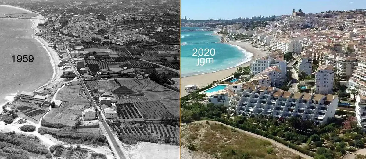 1959 · 2020 — Campos junto a la playa