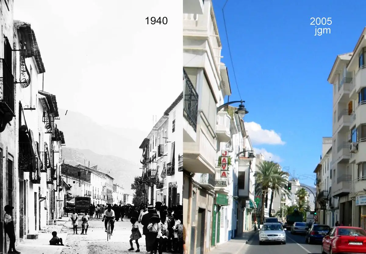 1940 · 2005 — Gente por la calle